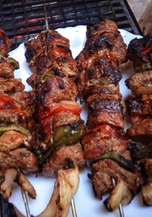صورة لوصفة اعواد شواء 😋😋