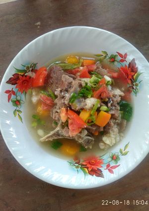 Foto resep SOP TULANG & GAJIH SAPI : kolesterol, ijinkan aku menikmatinya