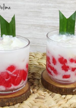 Foto resep 37. Es Merah Delima