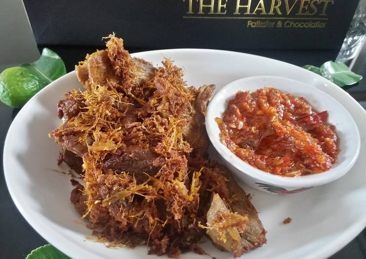 Resep Daging sapi goreng bumbu lengkuas Anti Gagal