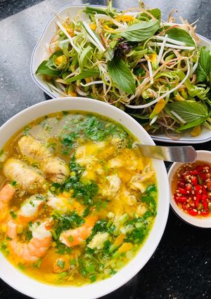 Hình của món Bún cá Châu Đốc.