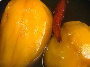 Una foto de mango verde