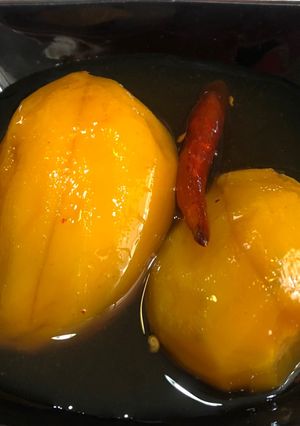 Una foto de Mangos agridulces