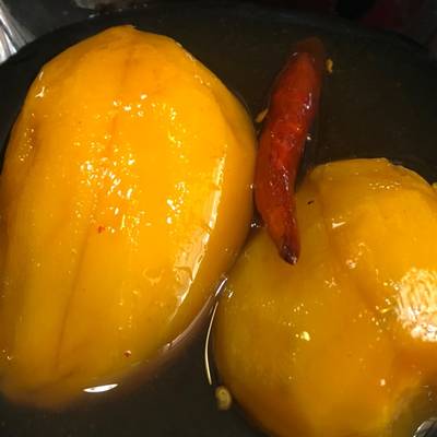 Mangos agridulces Receta de  Cookpad