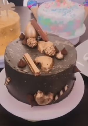 Una foto de Pastel de chocolate