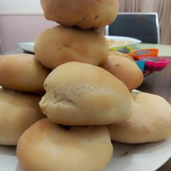 A picture of Baked doughnuts.
