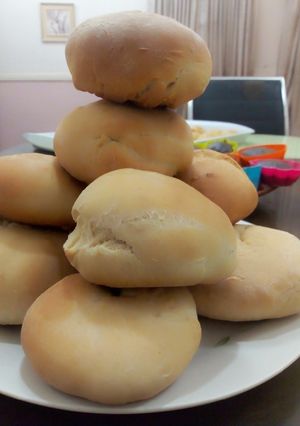 A picture of Baked doughnuts.