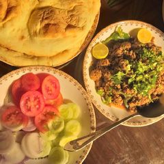 A picture of Bhona qeema.