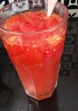 Foto resep Jus tomat tanpa blender