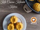 Kek Cawan Keledek Kukus