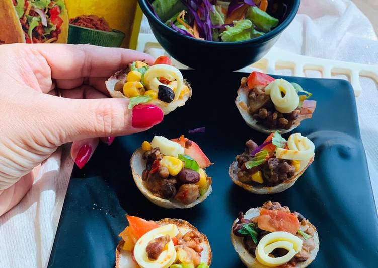 Recipe of Award-winning Mexican Salad in appe tacos