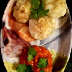A picture of Vegetables momos.