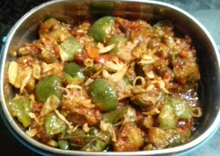 Sambal terung bulat