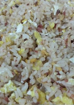 Foto resep Nasi Goreng Ikan Teri + Kornet