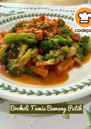Gambar 👩‍🍳 Brokoli Tumis Bawang Putih