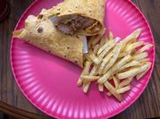 A picture of chicken tenders wrap