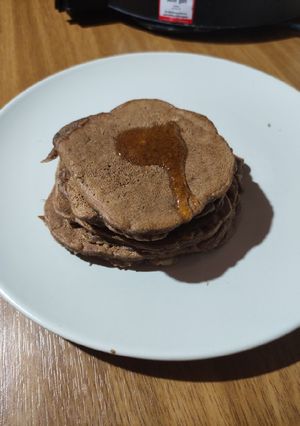 Φωτογραφία της συνταγής Sugar free pancakes bueno-banana🤤