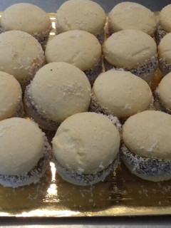 Una foto de Alfajores de maicena