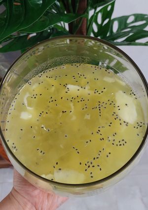 Foto resep Es Dogan Jeruk Sonkit Less Sugar