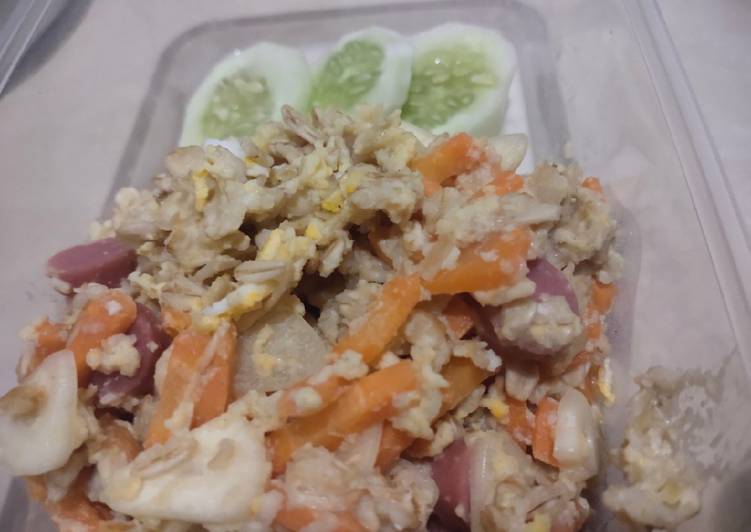 Resep Terbaru Oatmeal Tumis Enak Bergizi