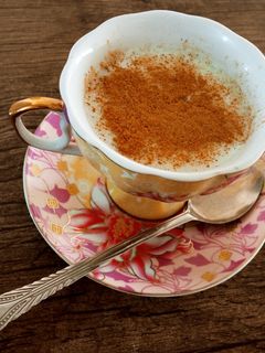 عکسی از دستور نوشیدنی ثعلب داغ