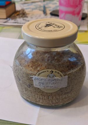 A picture of Homemade Mustard.