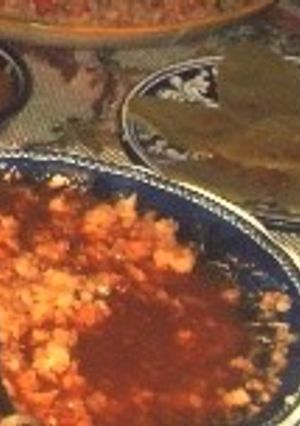 Una foto de Coliflor a la diabla y nopales