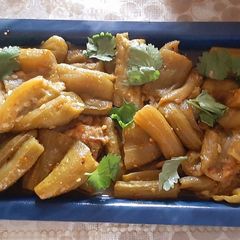 A picture of Stuffed tori ki sabji.