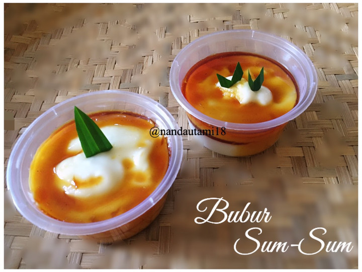 Resep Bubur Sum-Sum, Enak Banget