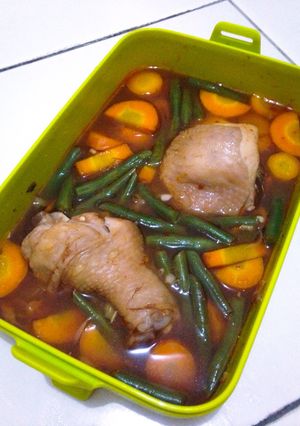 Foto resep Ayam Kukus Sehat dan Simpel