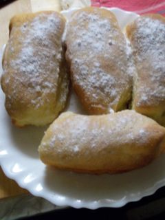 Túrós bukta tortaformában sütve recept fotója