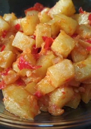Foto resep Kentang dicabein