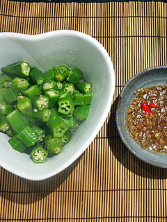 涼拌秋葵【超簡單】 的食譜成品照片