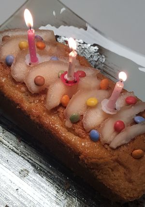 Une photo de Gâteau coco poires SG SL