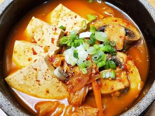 簡易泡菜豆腐鍋