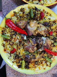 صورة لوصفة كبسة لحم