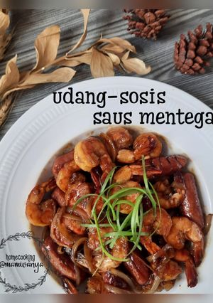 Foto resep Udang - sosis saus mentega