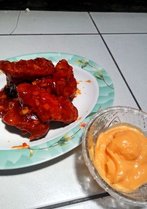 Foto resep Fire chicken ala ala richeese factory