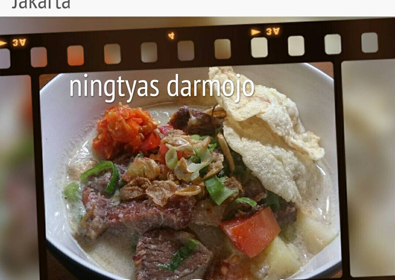 Soto Betawi ala Tyas 😚