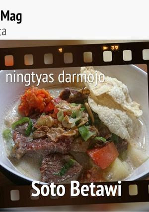 Foto resep Soto Betawi ala Tyas 😚