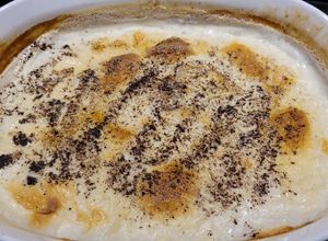 Una foto de Arroz con leche al horno (receta británica)