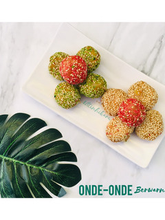 Foto resep 173. Onde-onde Berwarna #CABEKU #ComboNgabibita_OlahanTepung