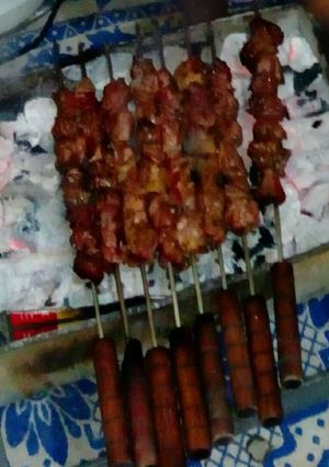 صورة لوصفة لحمه مشويه منقوع بالكيوي