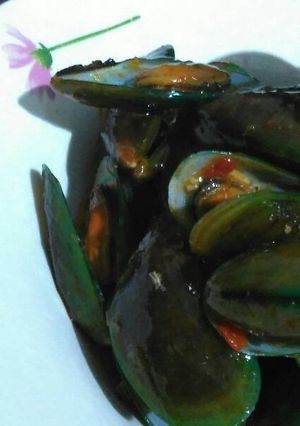 Foto resep Kerang Hijau Saus Pedas