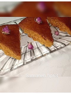 عکسی از دستور کیک با شیره انجیر🌺