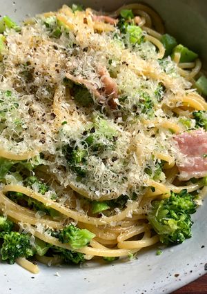A picture of Quick & Easy Broccoli Spaghetti.