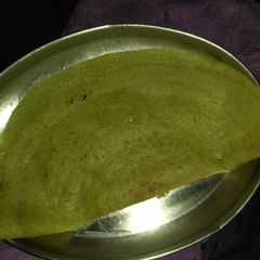 A picture of Beerakai(Ridge Gourd) Dosa.