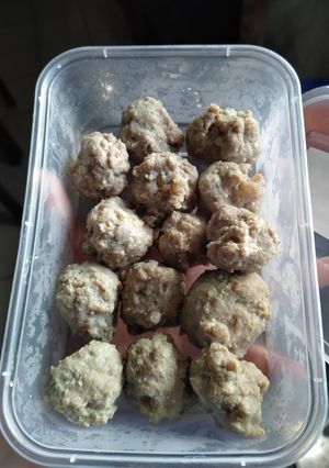 Foto resep Bakso sapi no tepung debm/keto