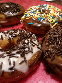 Una foto de Donas caseras sin lácteos