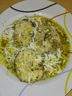 Una foto de Merluza en salsa verde